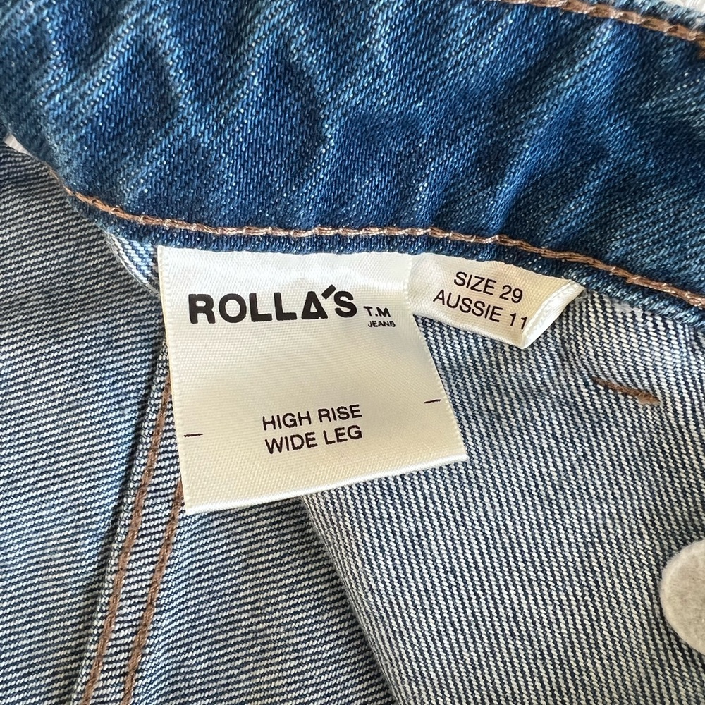 Rolla’s sailor jean in color Ashely Blue. - Picture 5 of 6